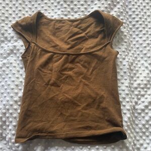 Brandy Melville square neck top